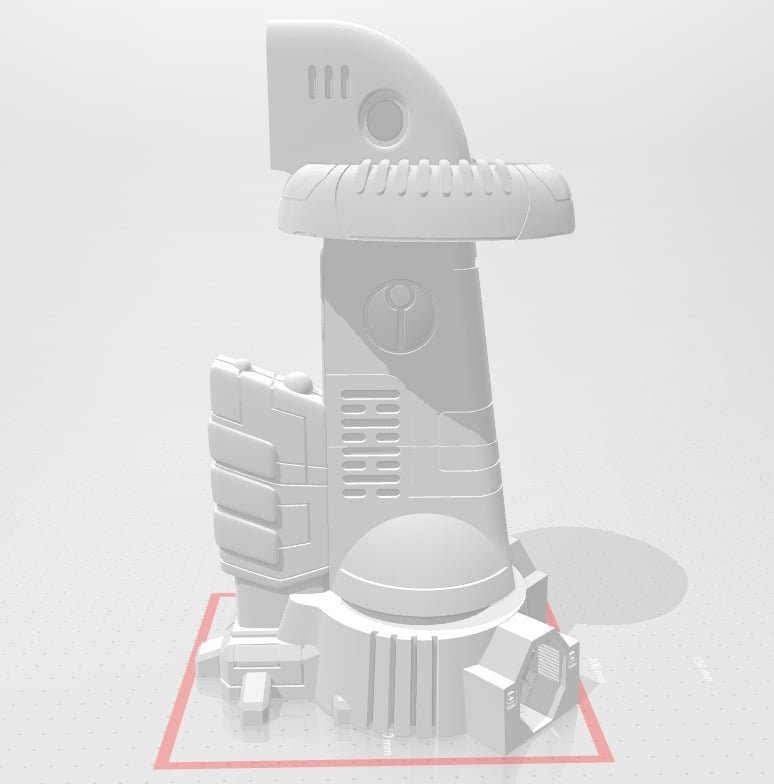 Tau City Building 3D Printer Model Download Free STL File - 3axis.co