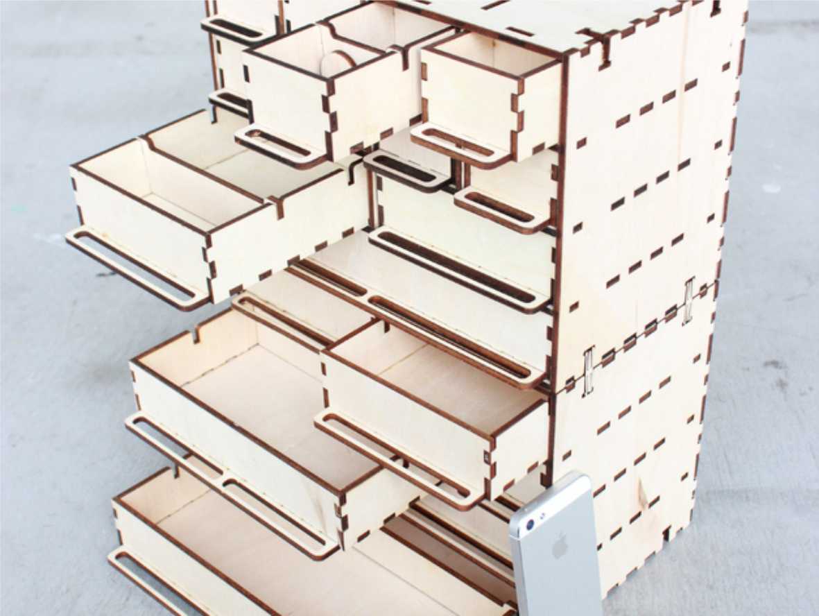 modelo de caixa de madeira