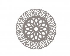 Vector de mandala de arte circular