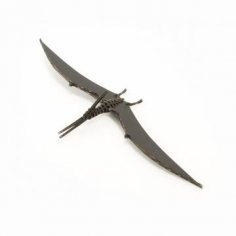 Corte láser 3D de pteranodón