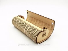 Glasses Case Laser Cutting Free Vector
