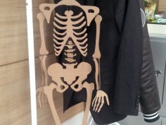 Laser Cut Skeleton