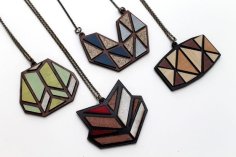 Laser Cut Necklace