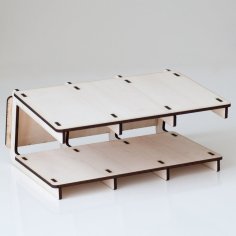 Laser Cut Cantilever Laptop Stand