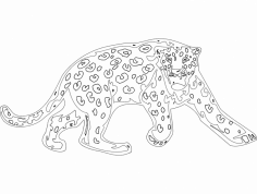 Animal Mascots Lion dxf File