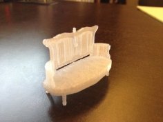 Eastlake Victorian Settee 3D Printer Model