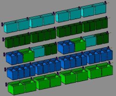 SlamCAD Screw Boxes 3D Printer Model