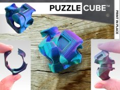 Puzzle Cube (Print In Place) 3D Printer Model