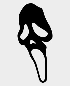 Ghostface Wall Art 3D Printer Model