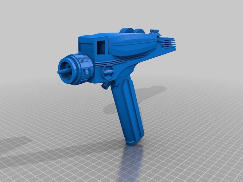 Star Trek Phaser Kit 3D Printer Model Download Free STL File - 3axis.co