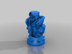 Fl4k Bust From Borderlands 3 3D Printer Model