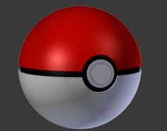 Poké Ball – Pokémon 3D Printer Model