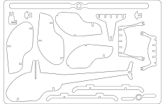 HELICOPTER DXF File