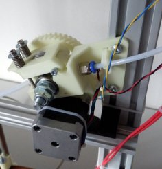 A Bowden Geared Extruder For Rostock – Based On Gregs 3D Printer Model