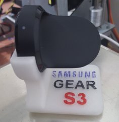 Samsung Galaxy Watch / Gear S3 Charger Dock Stand 3D Printer Model