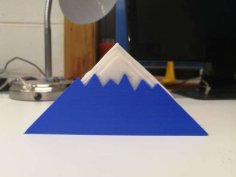 Mount Fuji Napkin Holder 3D Printer Model