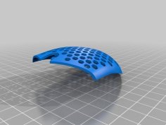 Logitech G305 Top Cover W/ Hex Pattern 3D Printer Model