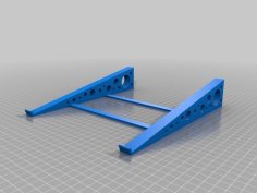 Universal Laptop Stand 3D Printer Model