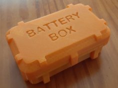 Battery Box AA + AAA 3D Printer Model