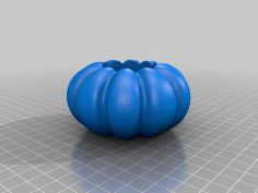 Pumpkin Planter 3D Printer Model