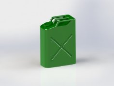 Jerrycan 1/10 Scale 3D Printer Model