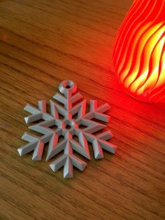 Snowflake Ornament 3D Printer Model