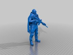 Simon “Ghost” Riley From Call Of Duty Modern Warfare/WARZONE (by Kowy) 3D Printer Model