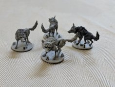 Gloomhaven Monster: Hound 3D Printer Model