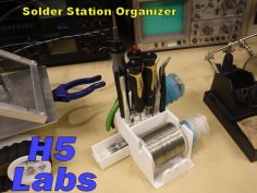 Solder Station Organizer 3D Printer Model