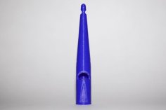 Oblong Dog Whistle 3D Printer Model