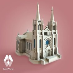 Sioux Falls Cathedral – South Dakota, USA 3D Printer Model