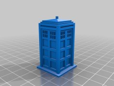 Tardis 3D Printer Model