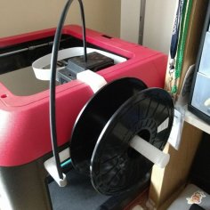 Flashforge Finder Spool Holder 3D Printer Model