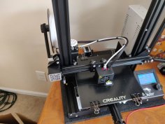 Ender 3 Rear Spool Holder (CHEP Redesign) 3D Printer Model