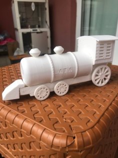 A Locomotive Of Toy Train Set 3D Printer Model