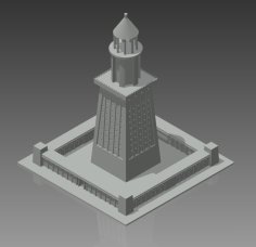 Lighthouse Of Alexandria 3D Printer Model