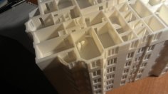 Blockhouse Building 1:125 3D Printer Model