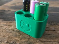 18650 Battery Holder 3D Printer Model