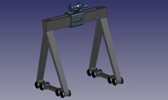 Gantry Crane 3D Printer Model