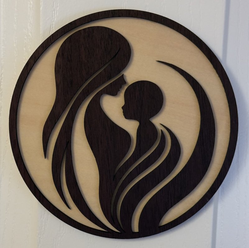 Laser Cut Mother’s Day Decor