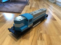 G Scale EMD GP 18 Locomotive 3D Printer Model