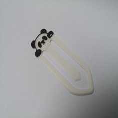 Panda Bookmark 3D Printer Model