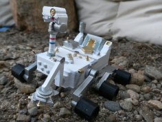 Mars Curiosity Rover 3D Printer Model