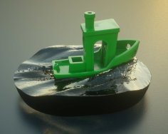 Water Display For Benchy 3D Printer Model