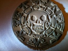 Pirates Of The Caribbean Coin 1 Piece 3D Printer Model