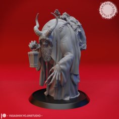 Krampus – Tabletop Miniature 3D Printer Model