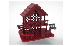 Dog Dollhouse Toy House Miniature 3D Printer Model