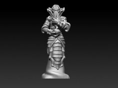 DnD Miniature Illithid Mindflayer Monster Remake 3D Printer Model