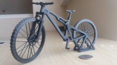 Mountain Bike With Articulated Front And Rear Suspension 3D Printer Model