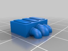 28mm Building Details: Junction Boxes 3D Printer Model